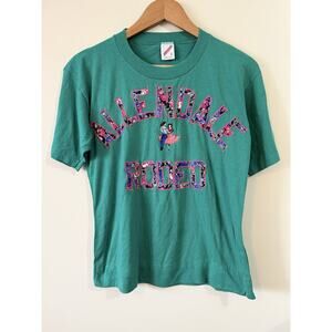 Vintage 90s Western Allendale Rodeo Single Stitch Embroidered